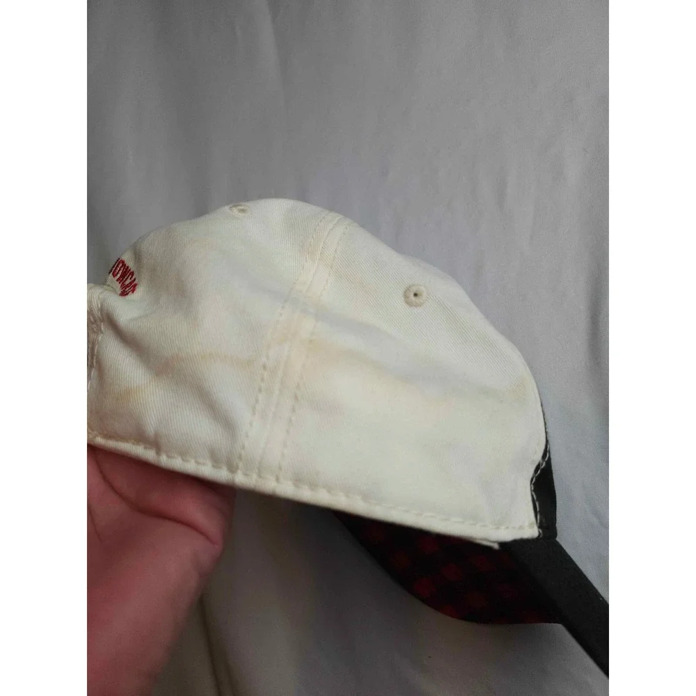Disney Parks Epcot World Showcase Canada Hat Black Cream Plaid